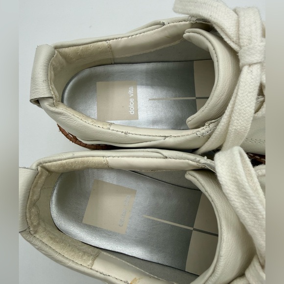 Dolce Vita Women's Bubbles Platform Lace-Up Chunky Sole Sneakers Size 6 - Picture 9 of 16